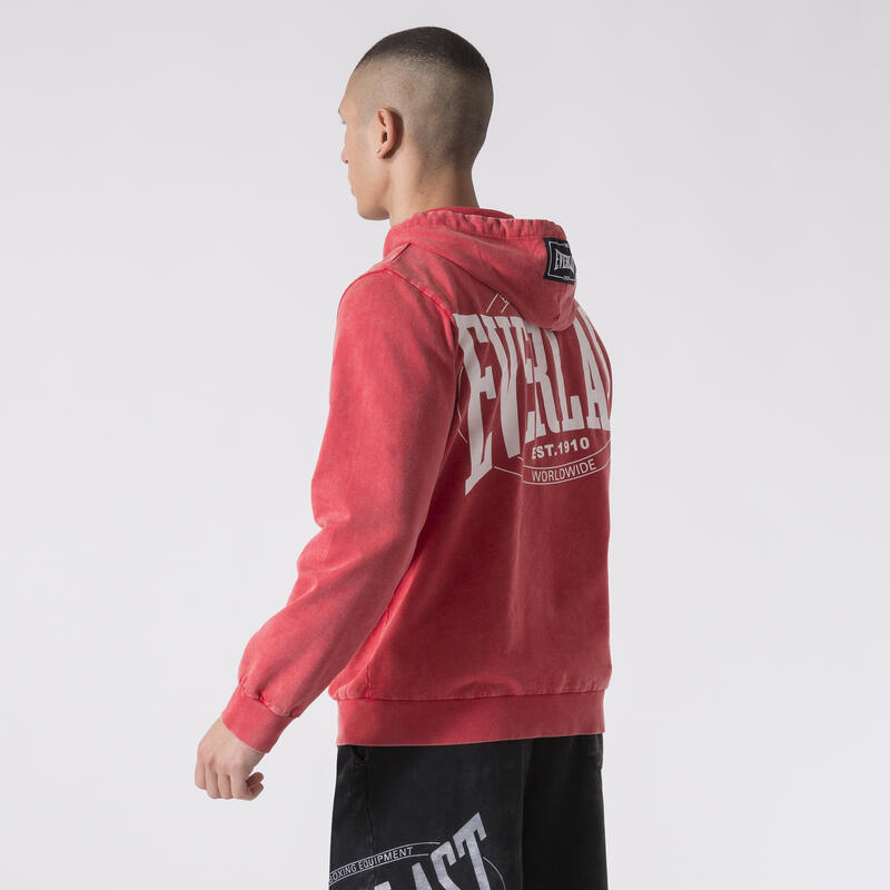 SWEAT À CAPUCHE AVEC FERMETURE ÉCLAIR COMPLÈTE ENTRAINEMENT ET BOXE FLAME RED CO