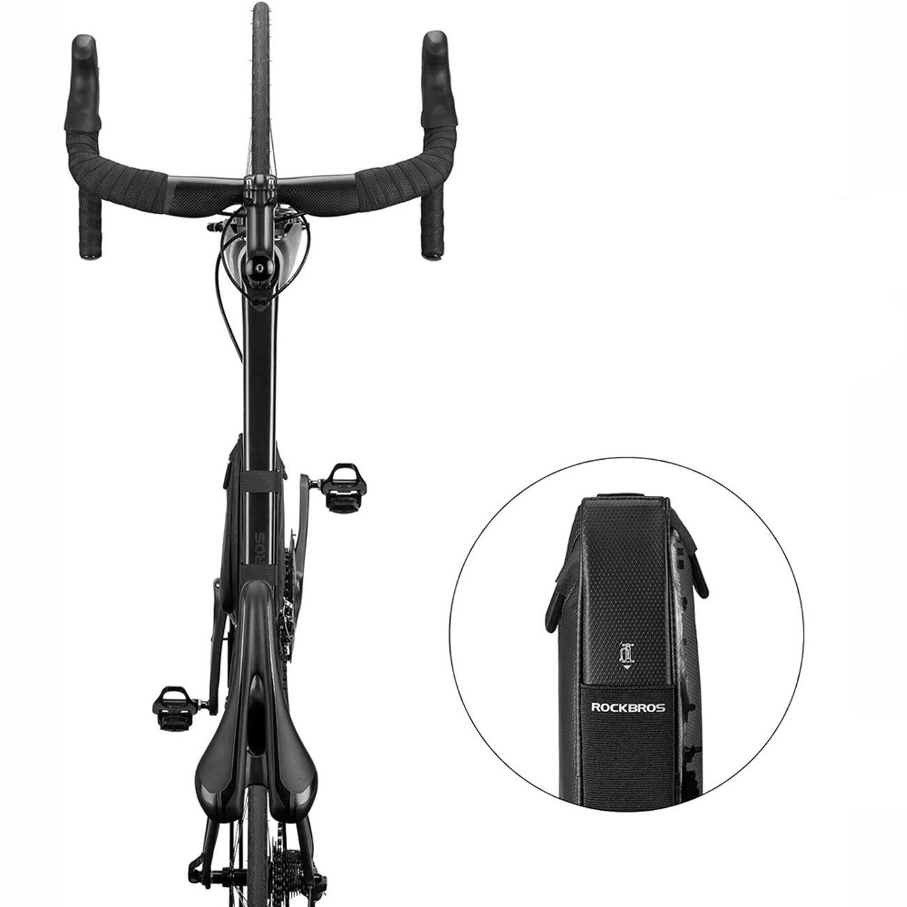 Borsa per bicicletta impermeabile Rockbros - Nero 5/7