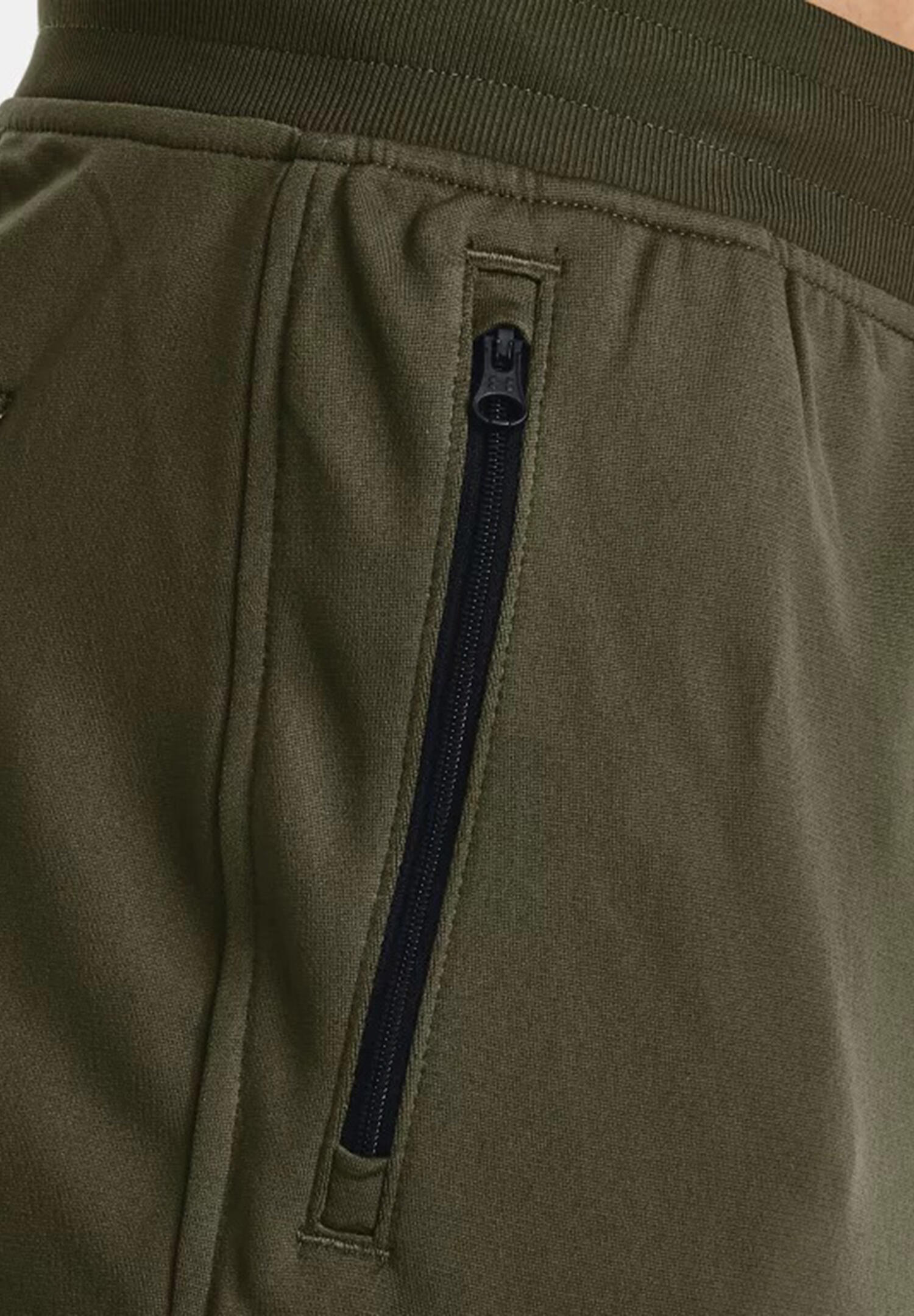 Under Armour Sportstyle Tricot Jogger Herren Fitness Hose Sporthose grün 4/5
