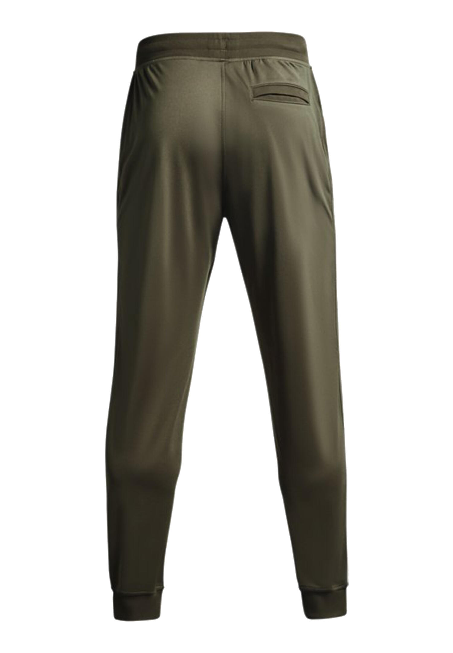 Under Armour Sportstyle Tricot Jogger Herren Fitness Hose Sporthose grün 3/5
