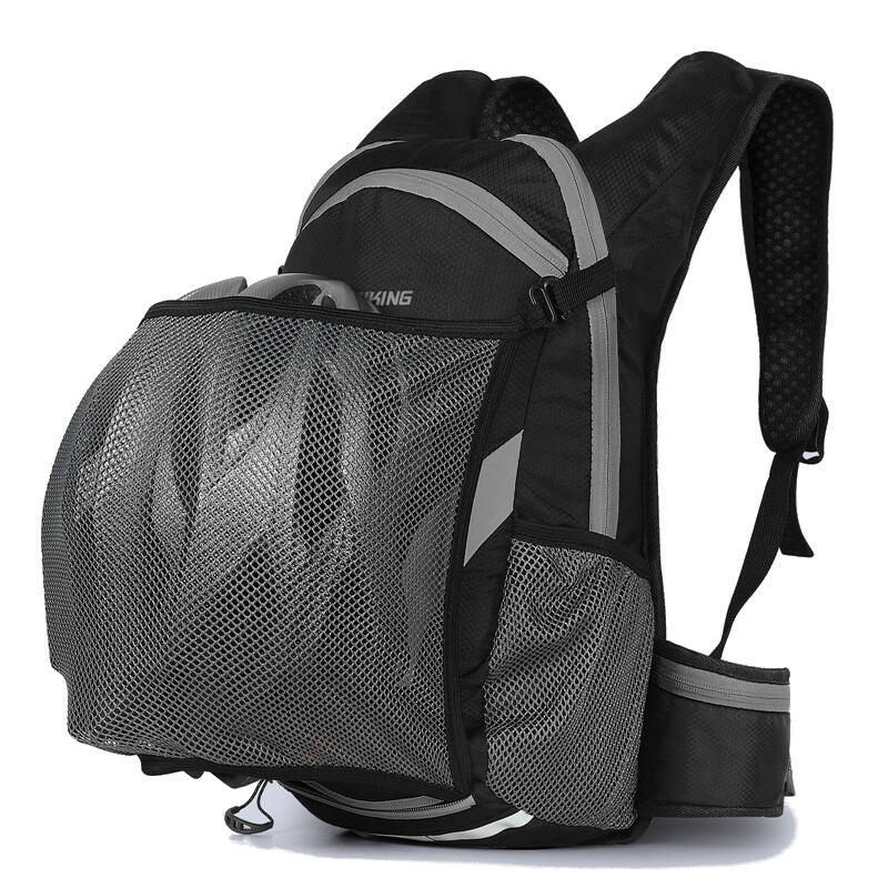 Rucsac pliabil, ultra usor, impermeabil, buzunar sistem hidratare,16L, negru+gri