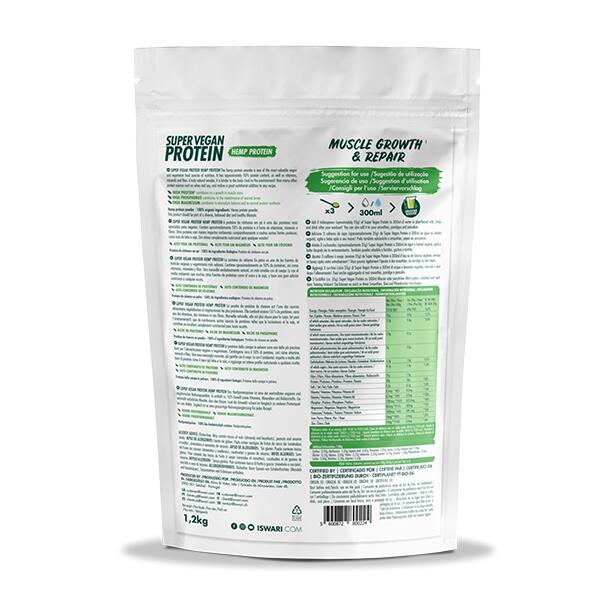 Super Vegan Protein de Cânhamo 2/2