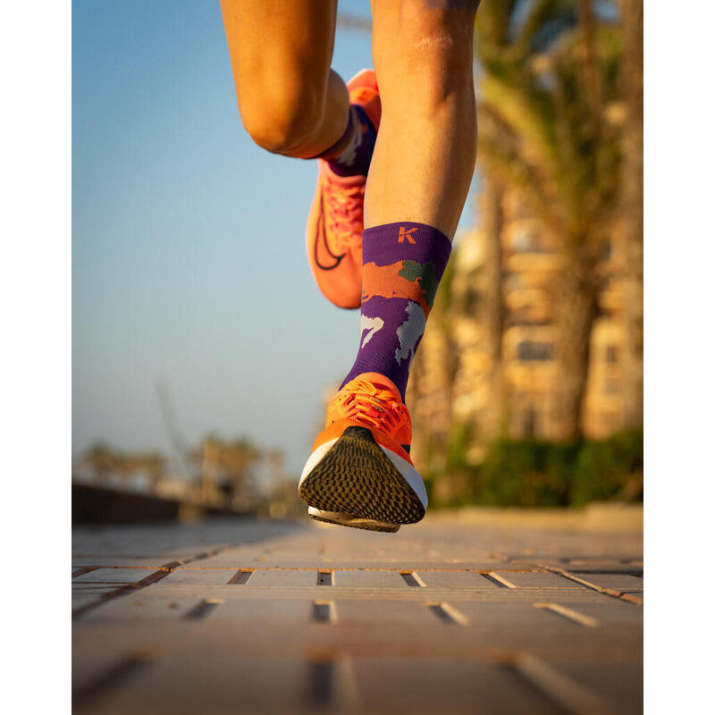 CAMOUFLAGE Chaussettes Running - fines 1 fil - Mixte - Tailles 36/41 et 42/46