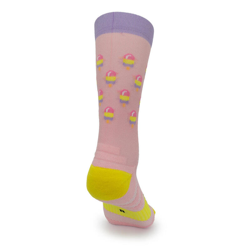 Chaussettes Running ICE CREAM - fines 1 fil - Mixte - Tailles 36/41 et 42/46