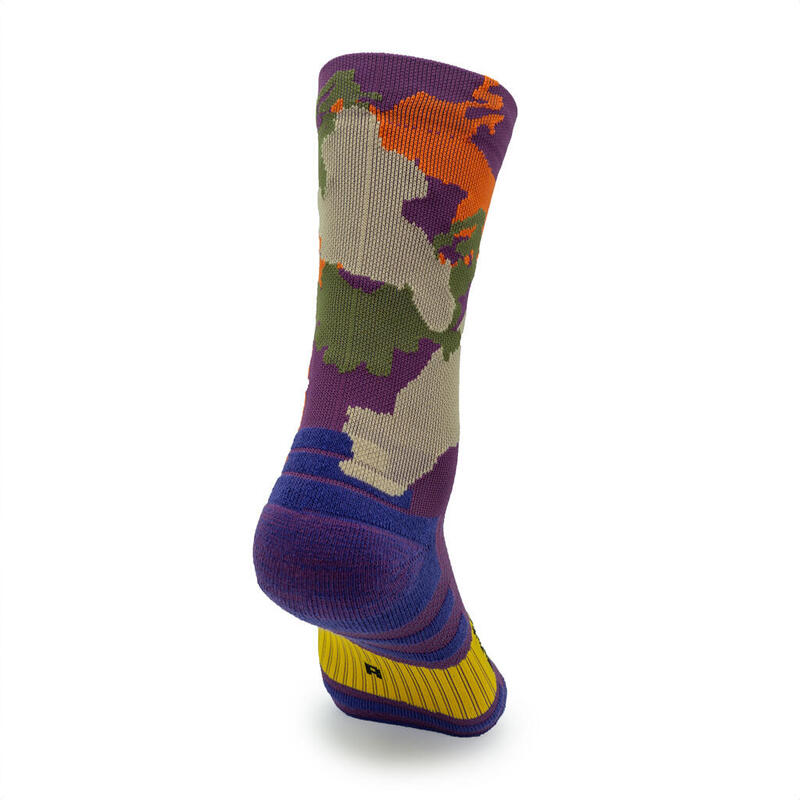 CAMOUFLAGE Chaussettes Running - fines 1 fil - Mixte - Tailles 36/41 et 42/46