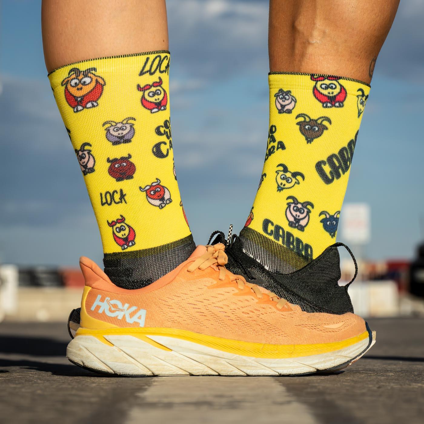 Calcetines Running Sublitecnic Como una cabra finos Unisex