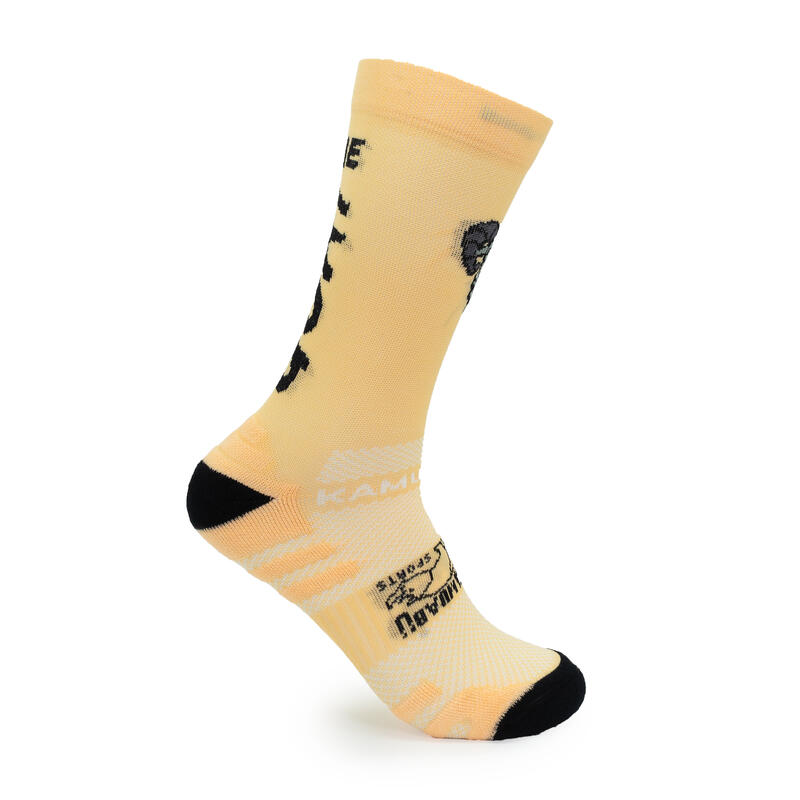 Chaussettes de course THE GOAT Mango - Mixte - Tailles 36/41 et 42/46