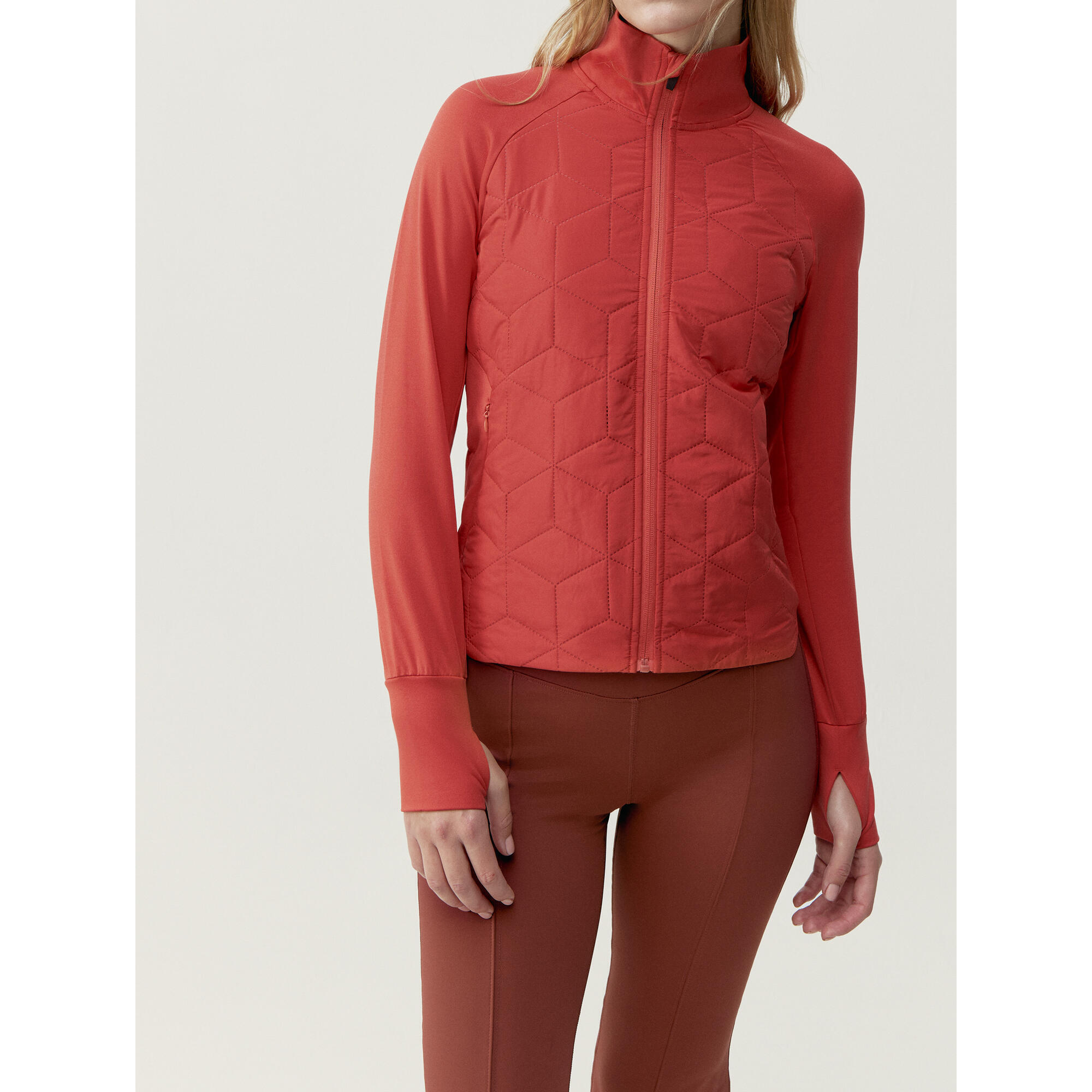 Born Living Yoga - Veste De Sport Pour Femme Revna Born Living Yoga - Veste - Orange - 36 Xs - Decathlon