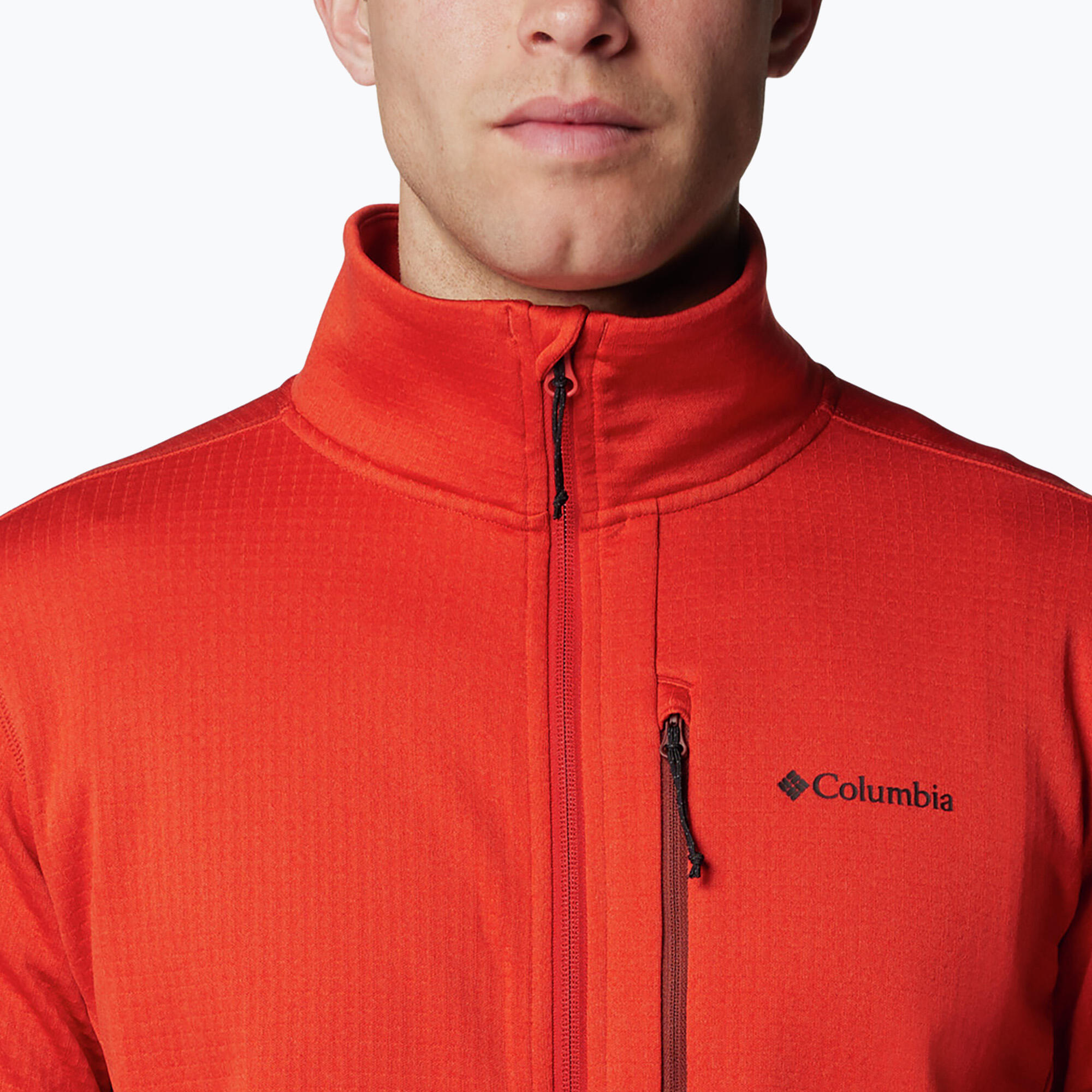Moletom de trekking masculino Columbia Park View Fleece FZ 5/5