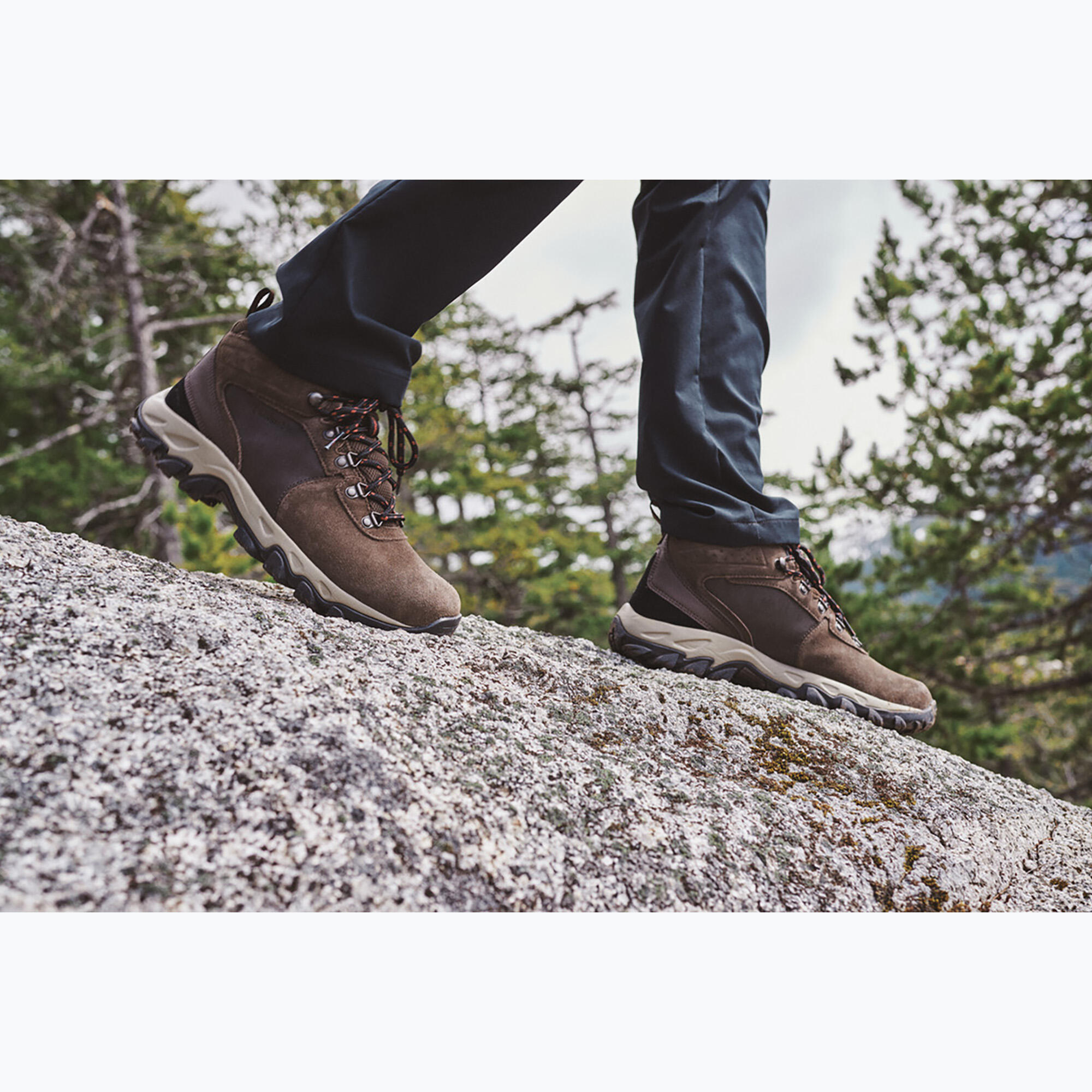 Scarpe da trekking da uomo Columbia Newton Ridge Plus II Scamosciato WP 5/5