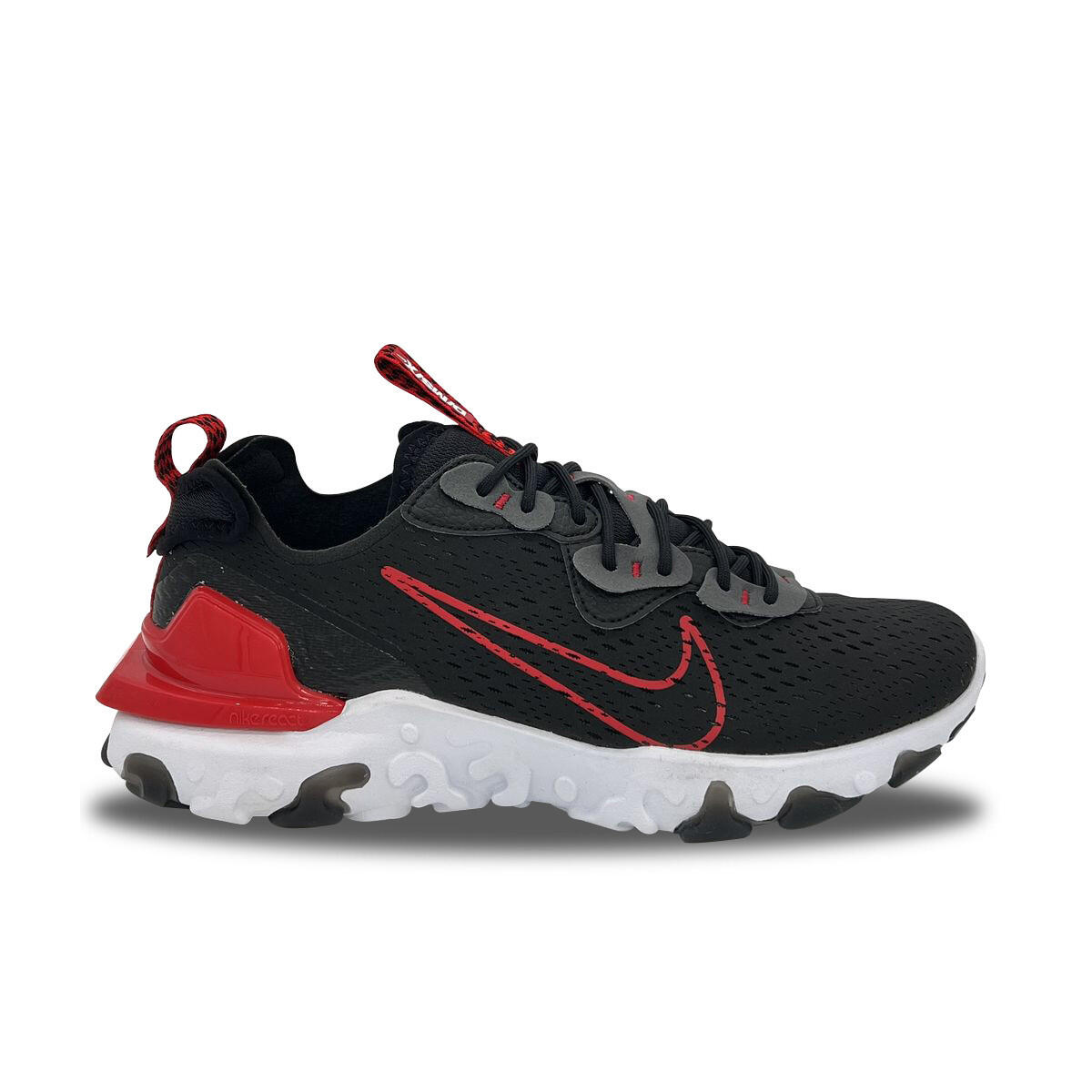 Nike - Nike React Vision Black University Red - Fb3353-001_45 - Chaussures De Sport - Noir - Decathlon