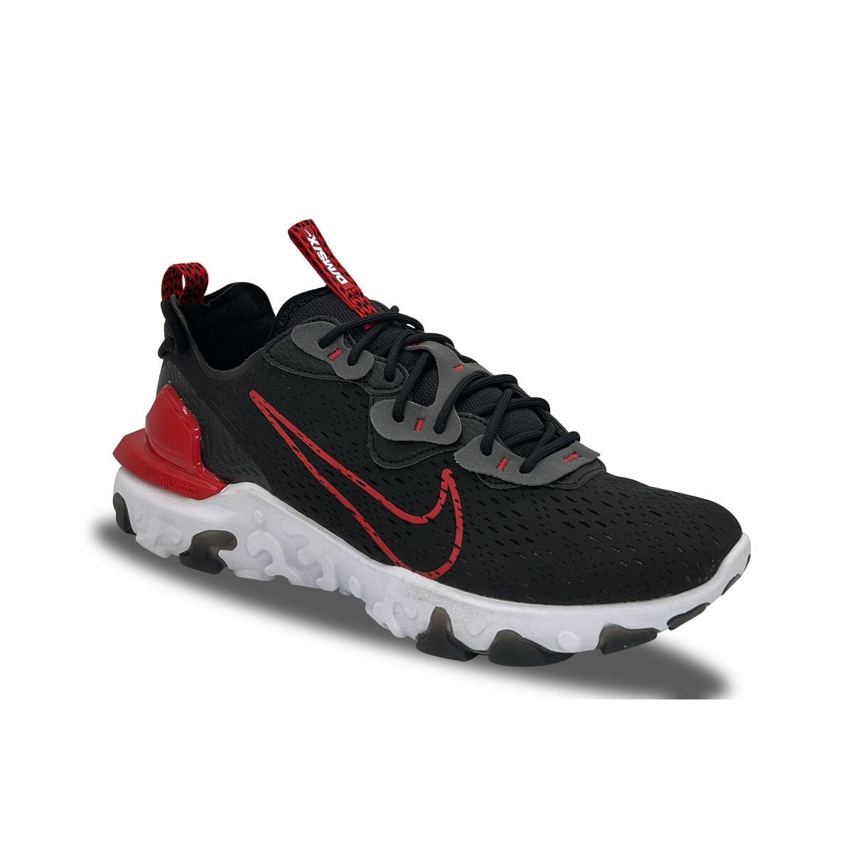Nike React Vision Black University Red - FB3353-001_46 2/5