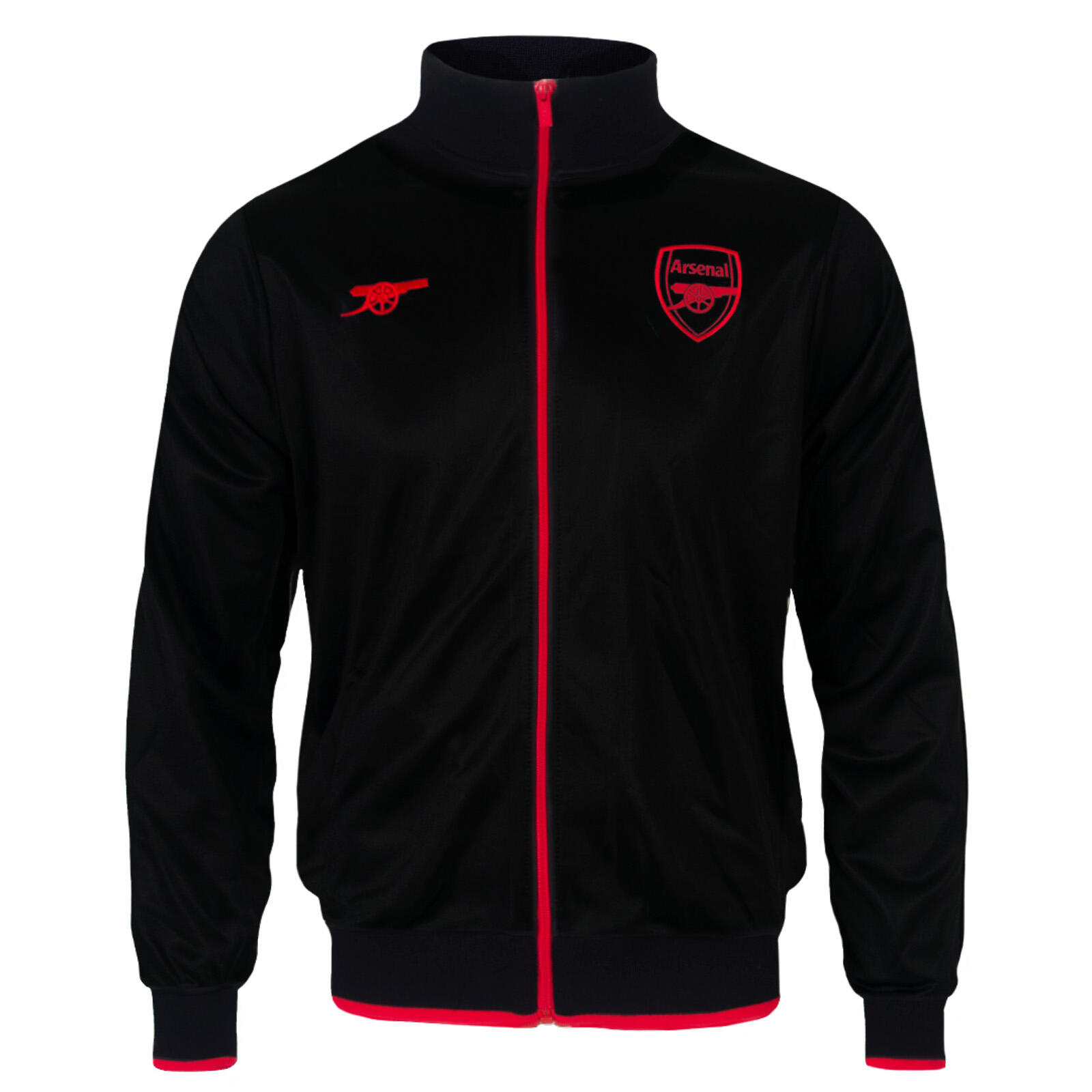 Arsenal FC Mens Jacket Track Top Retro OFFICIAL Football Gift