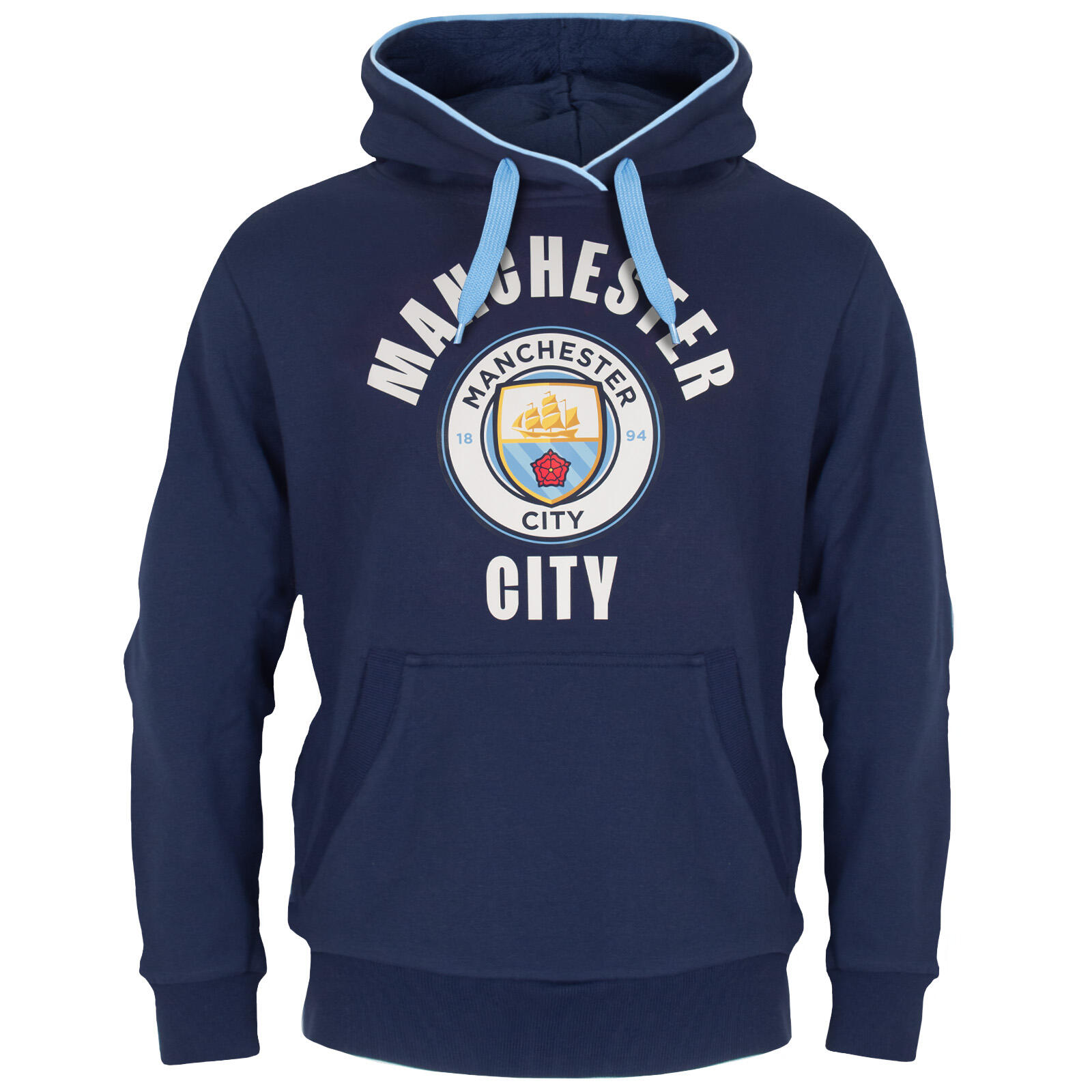 Manchester City Mens Hoody Fleece Graphic OFFICIAL Football Gift 3/7