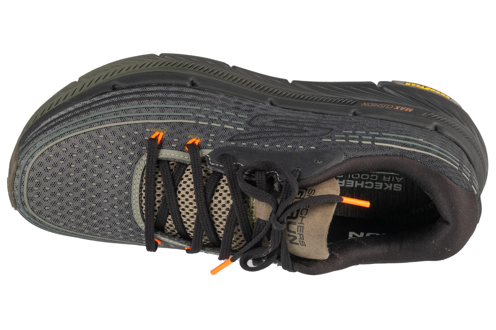 Chaussures de course Hommes Skechers Max Cushioning Premier 20 vert 3/4