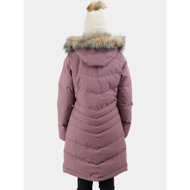 Jacheta de iarna Puppis Padded Jacket - violet femei