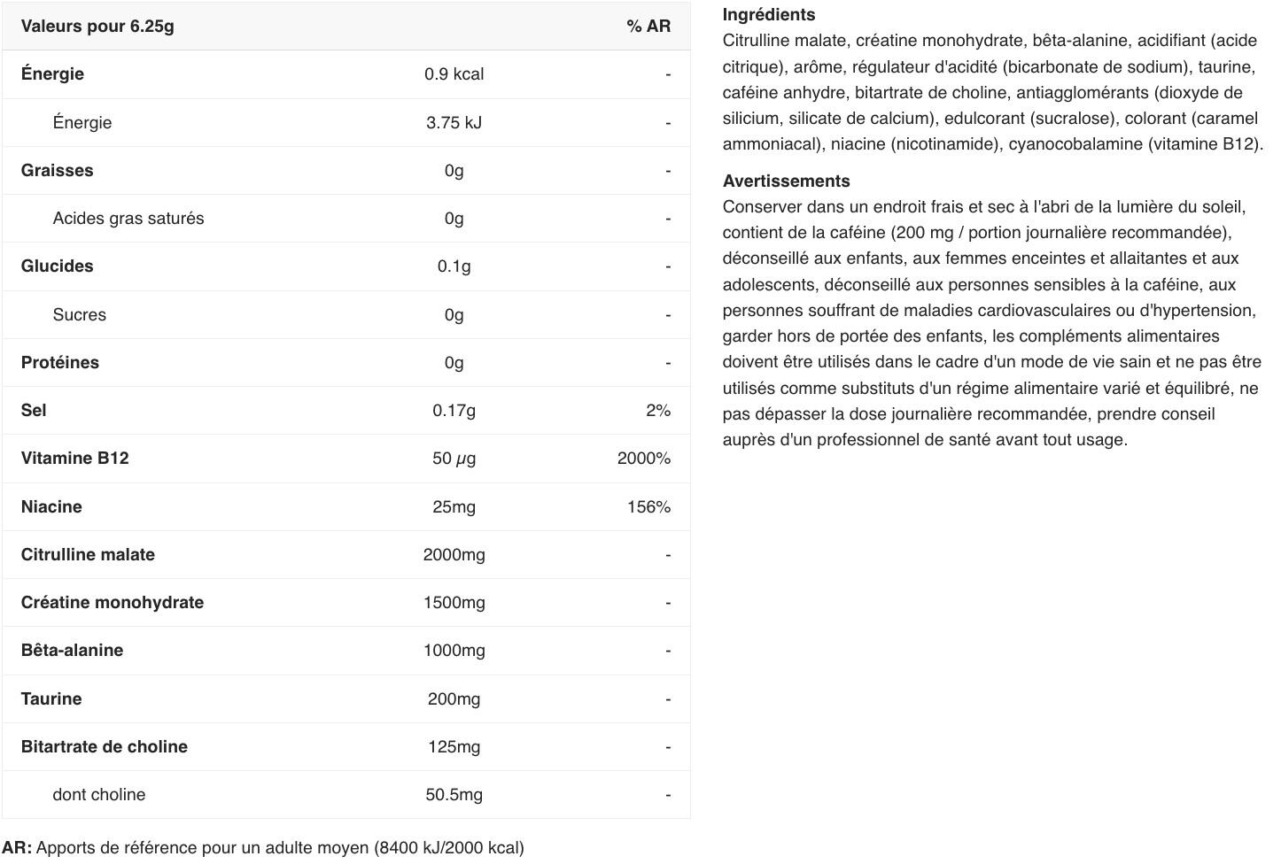 Pre-workout - Abe Ultimate Pre-workout (315g) - Kersencola 2/3