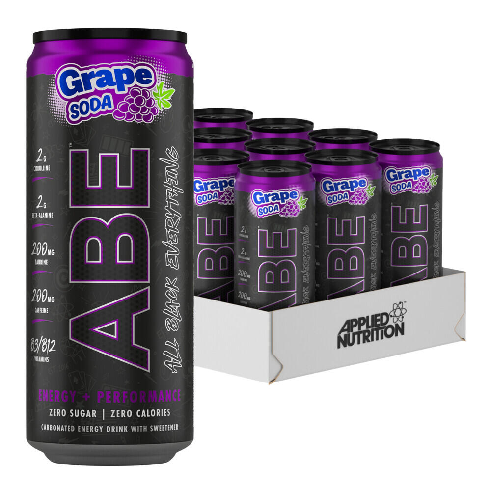 APPLIED NUTRITION Energiedrankjes - Abe Drank (12x330ml) - Druif
