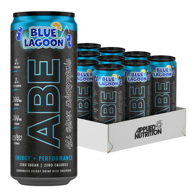Energiedrankjes - abe drank (12x330ml) - blauwe lagune