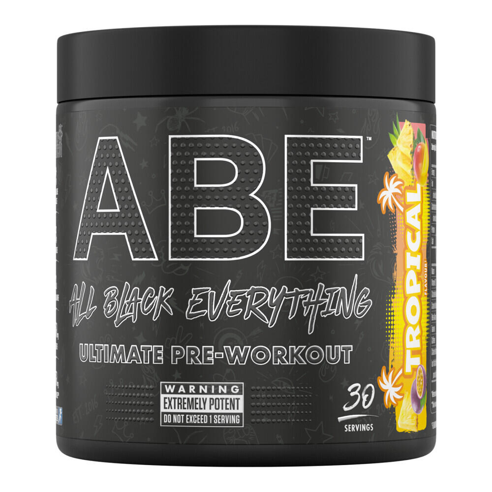ABE Ultimate Pre-Workout - Tropical - 375 gram (30 doseringen) 1/3