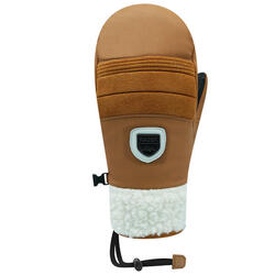 Moufles 90 Leather Mitt 2 Marron