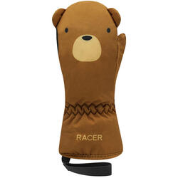 Gants et Moufles RACER Babyprint 4 JR-1an - 74 cm- Marron clair