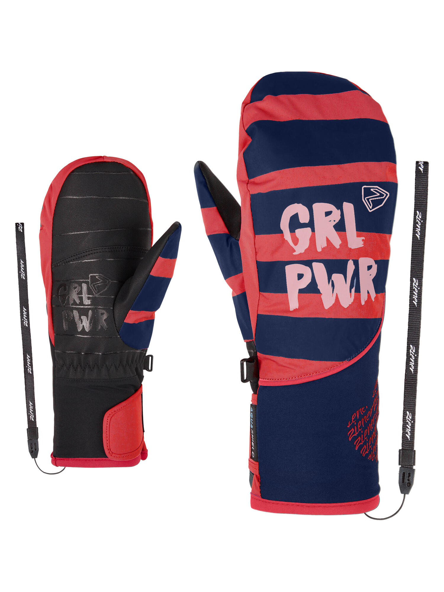 ZIENER ZIENER Liwani Aquashield PR Mitten kinderskihandschoenen