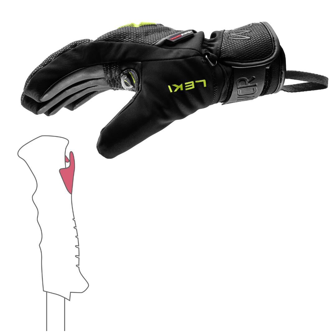 Gants et Moufles LEKI WCR C-Tech 3D Junior-5 3/5