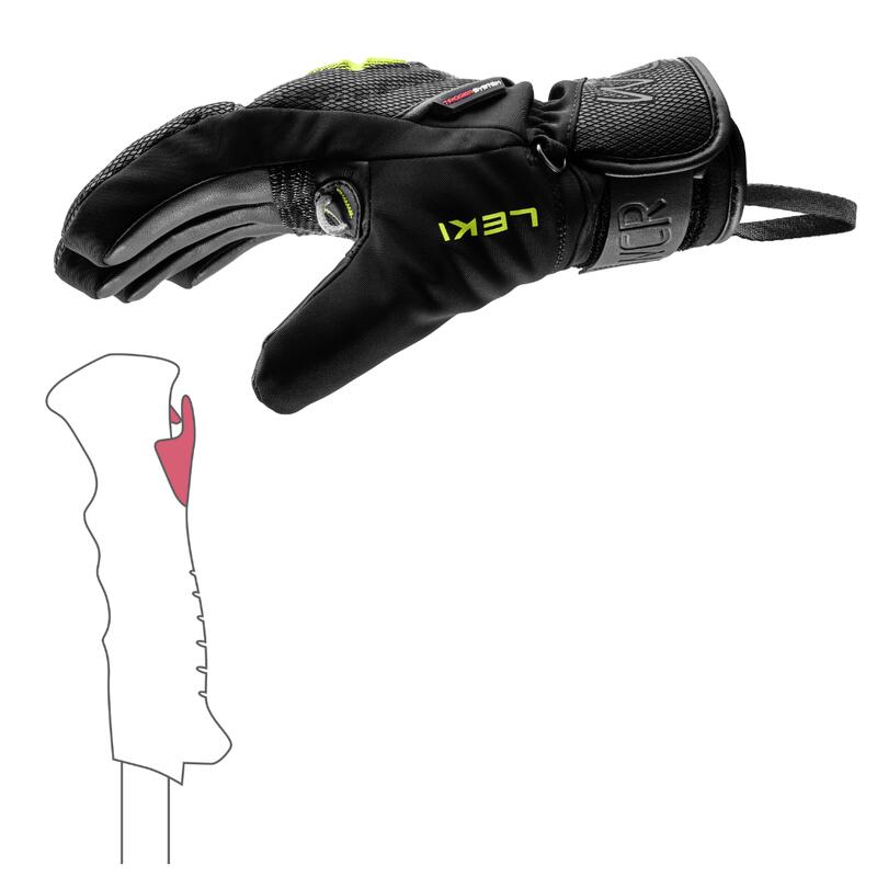 Mănuși de schi pentru copii LEKI WCR C-Tech 3D Junior