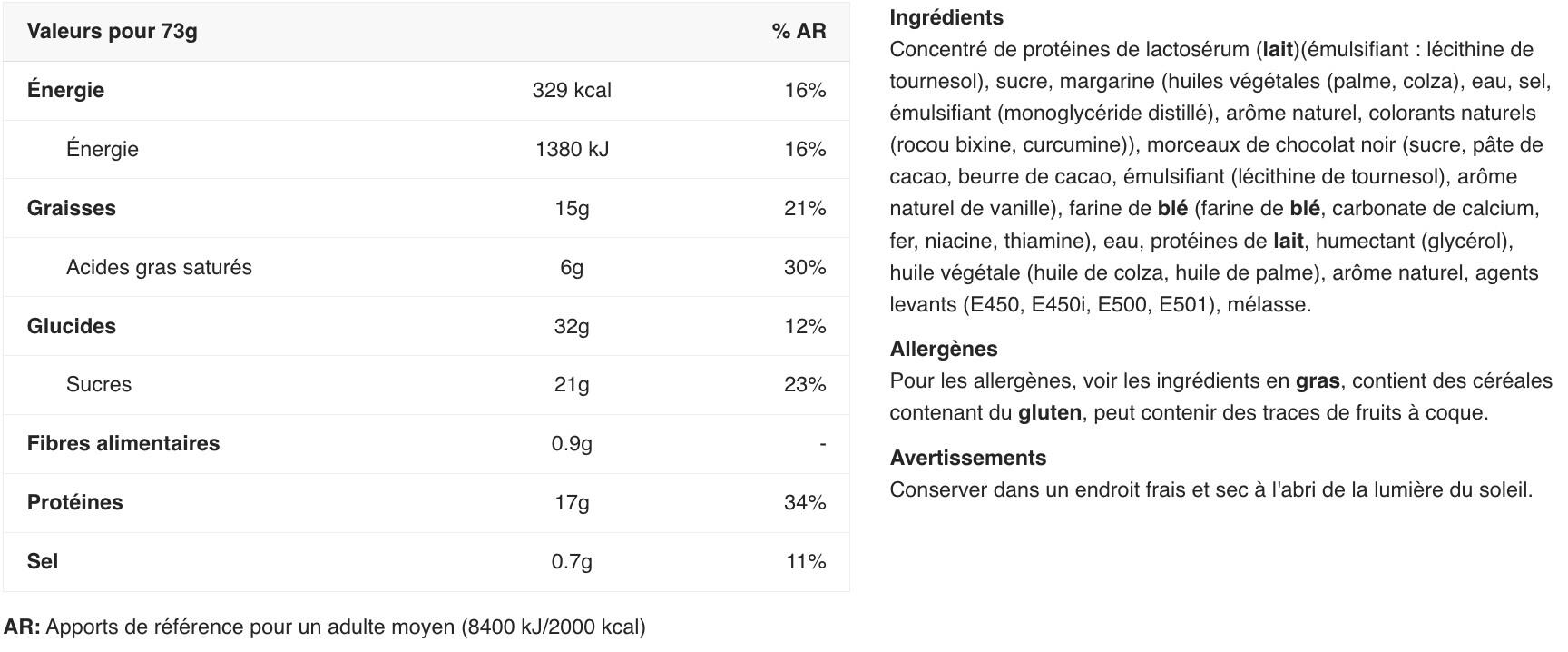 Cookies protéinés - Critical Cookie - Caramel Salé Pépites de Chocolat 2/3