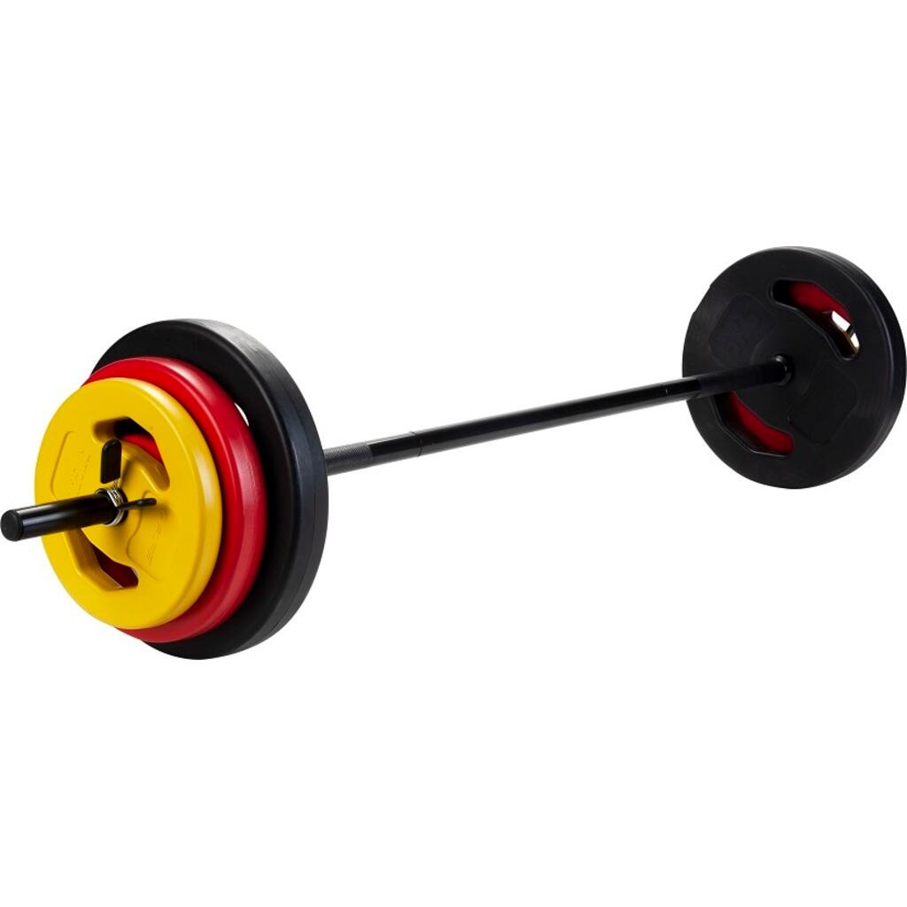 Pure2improve cement barbell set 20kg
