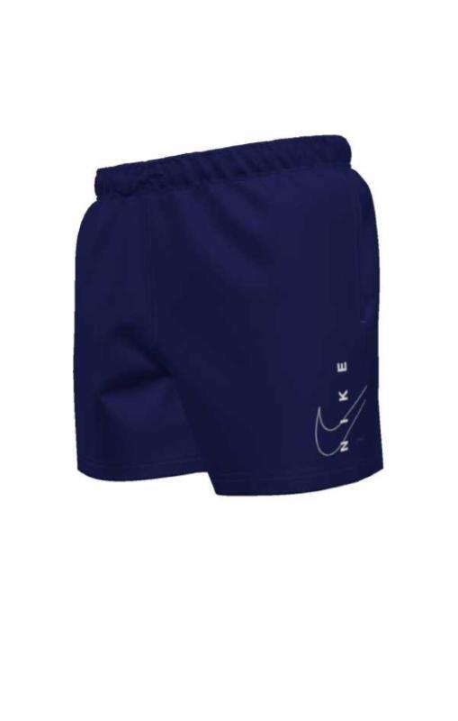 NIKE Nike Heren Zwembroek Swoosh Break 5" Volley Midnight Navy