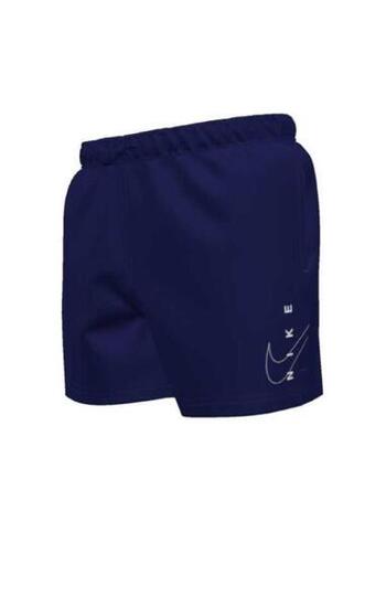 Nike Herren Badehose Swoosh Break 5" Volley Midnight Navy