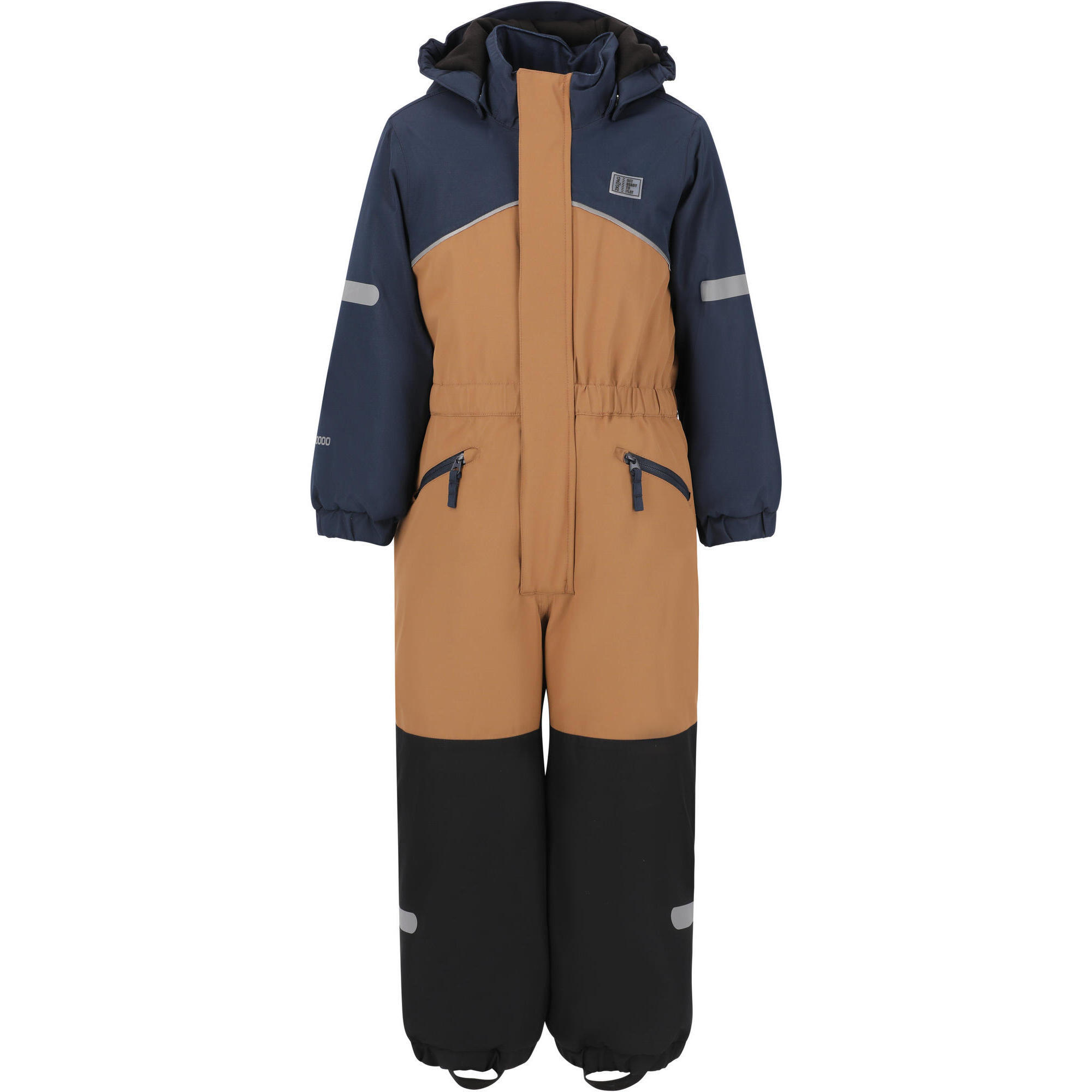 Zigzag - Combinaison Stonehill - Surpantalon - Bleu|jaune|marron - 92 - Decathlon