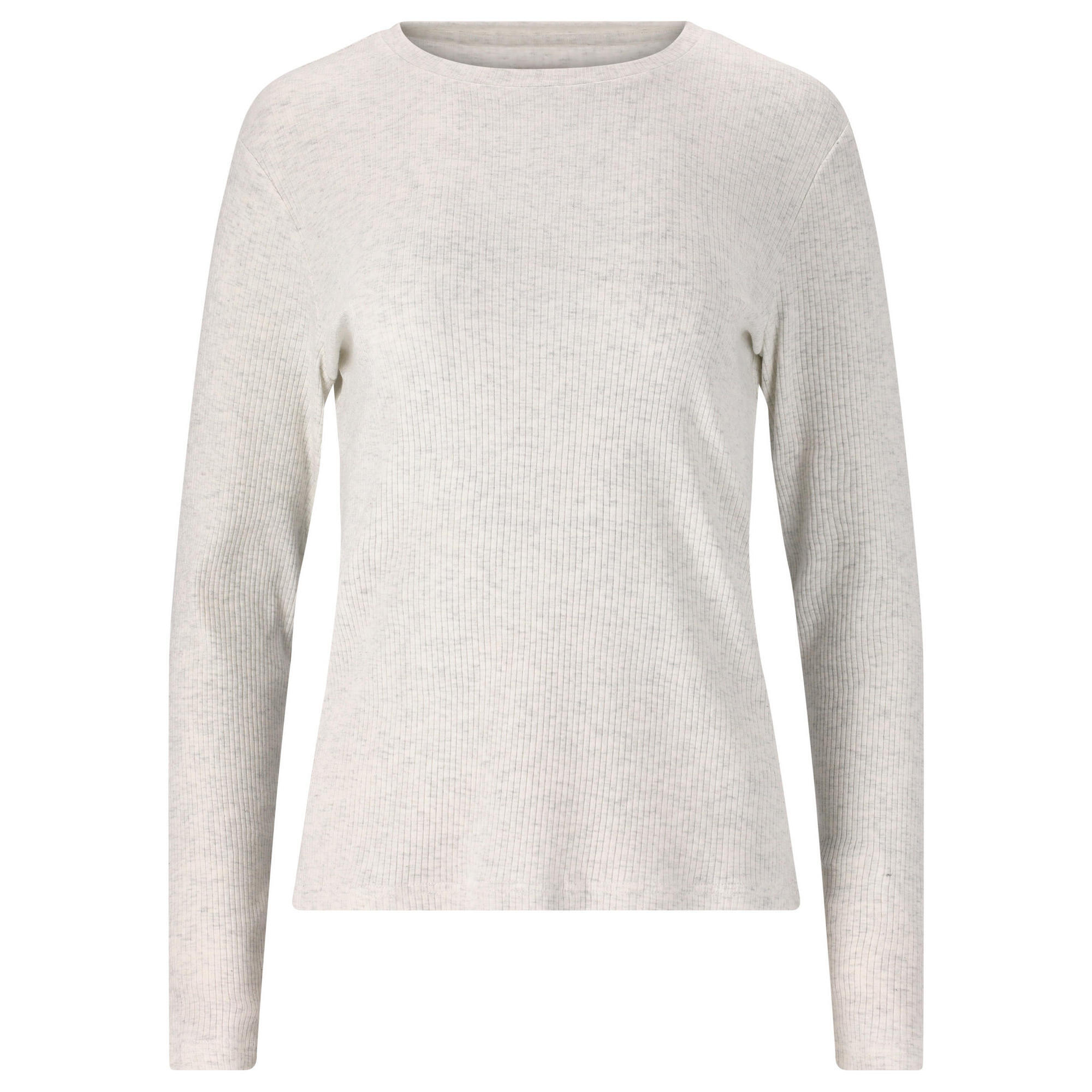 Endurance - T-shirt Manches Longues Femme Athlecia Lankae - T-shirt Manches Longues - Gris|violet - Decathlon