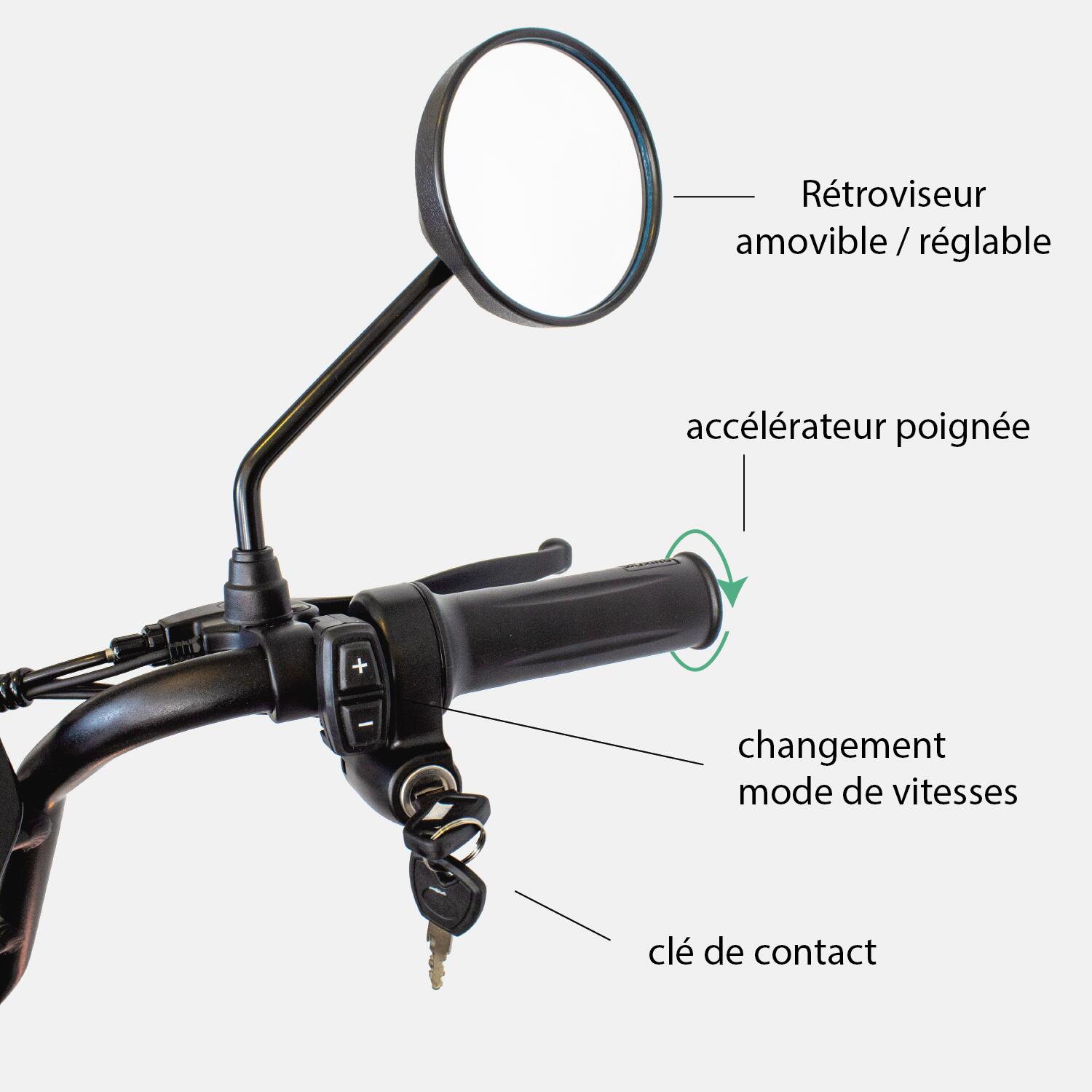 WIMOB PLUS Draisienne Électrique Homologuée 6/7