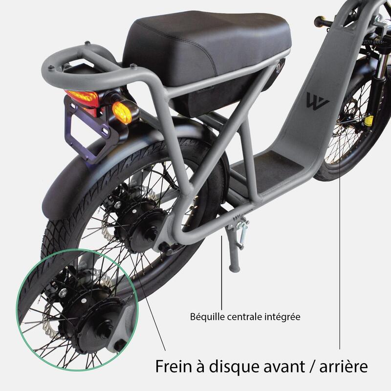 WIMOB PLUS Draisienne Électrique Homologuée WISPEED Decathlon