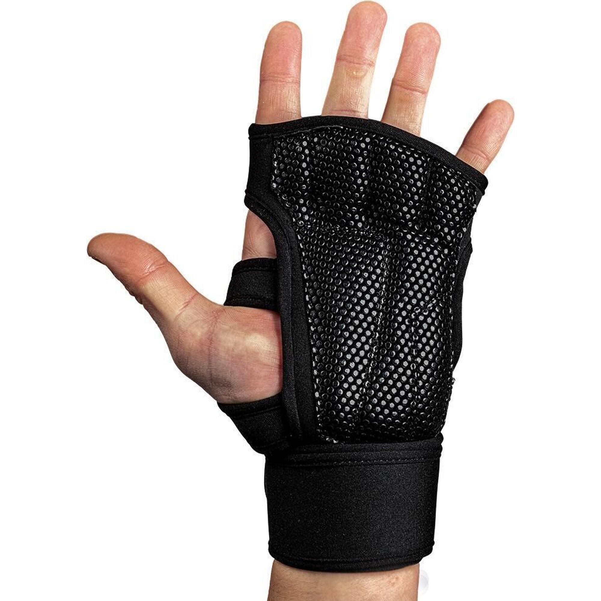 Yuma Weight Lifting Workout Gloves - Black - M