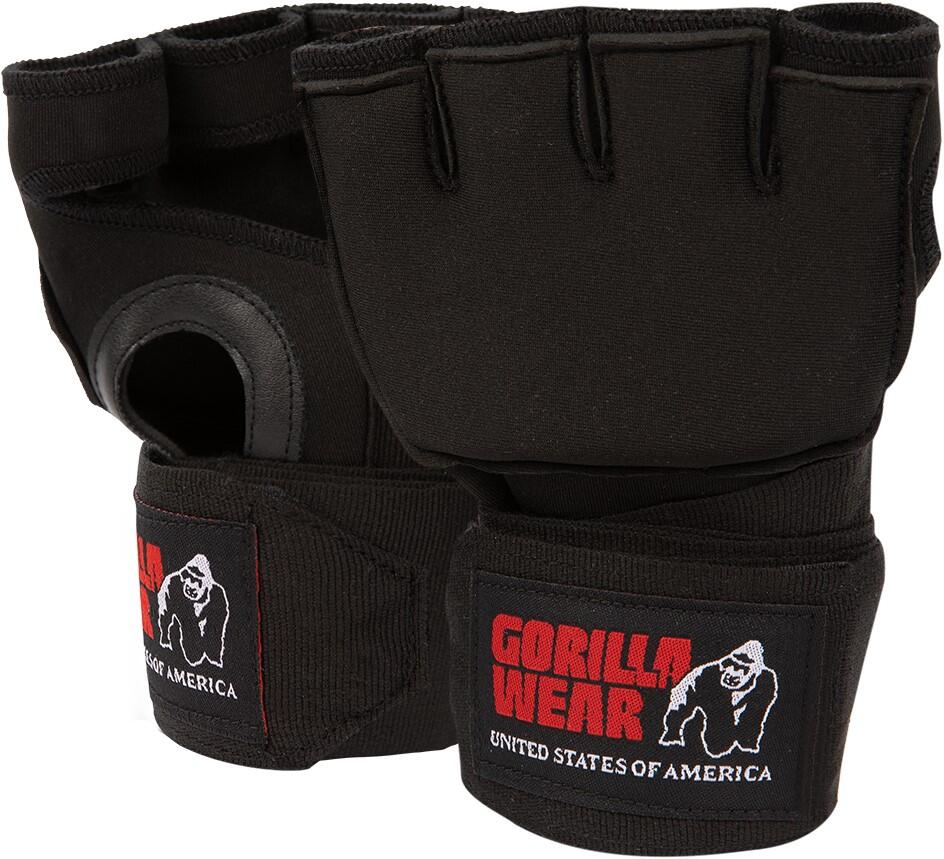 GORILLA WEAR Gel Handschuh Wraps - Schwarz/Weiß