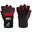 Dallas Wrist Wraps Gloves - Noir/Rouge - S