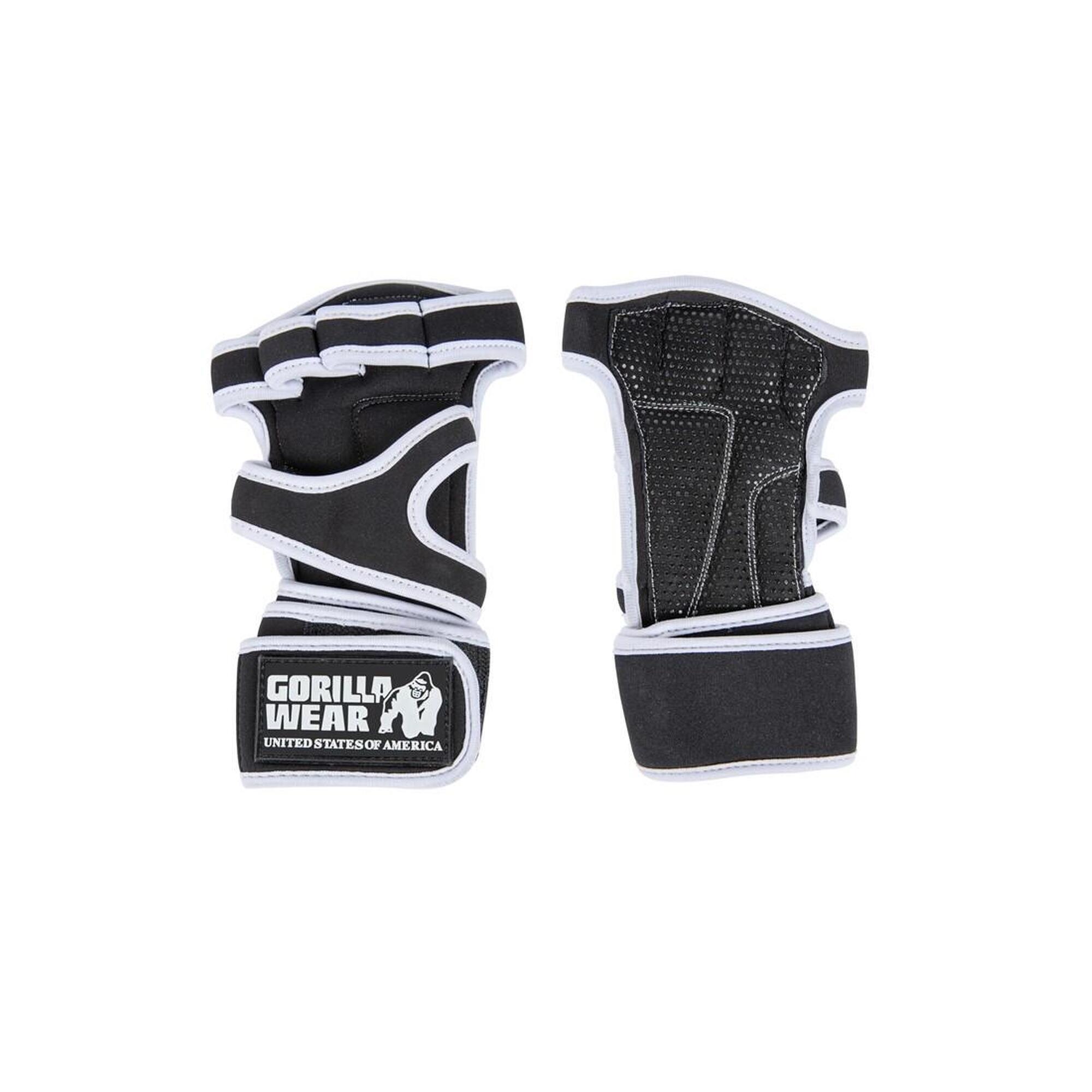 Yuma Weight Lifting Workout Gloves - Black/White