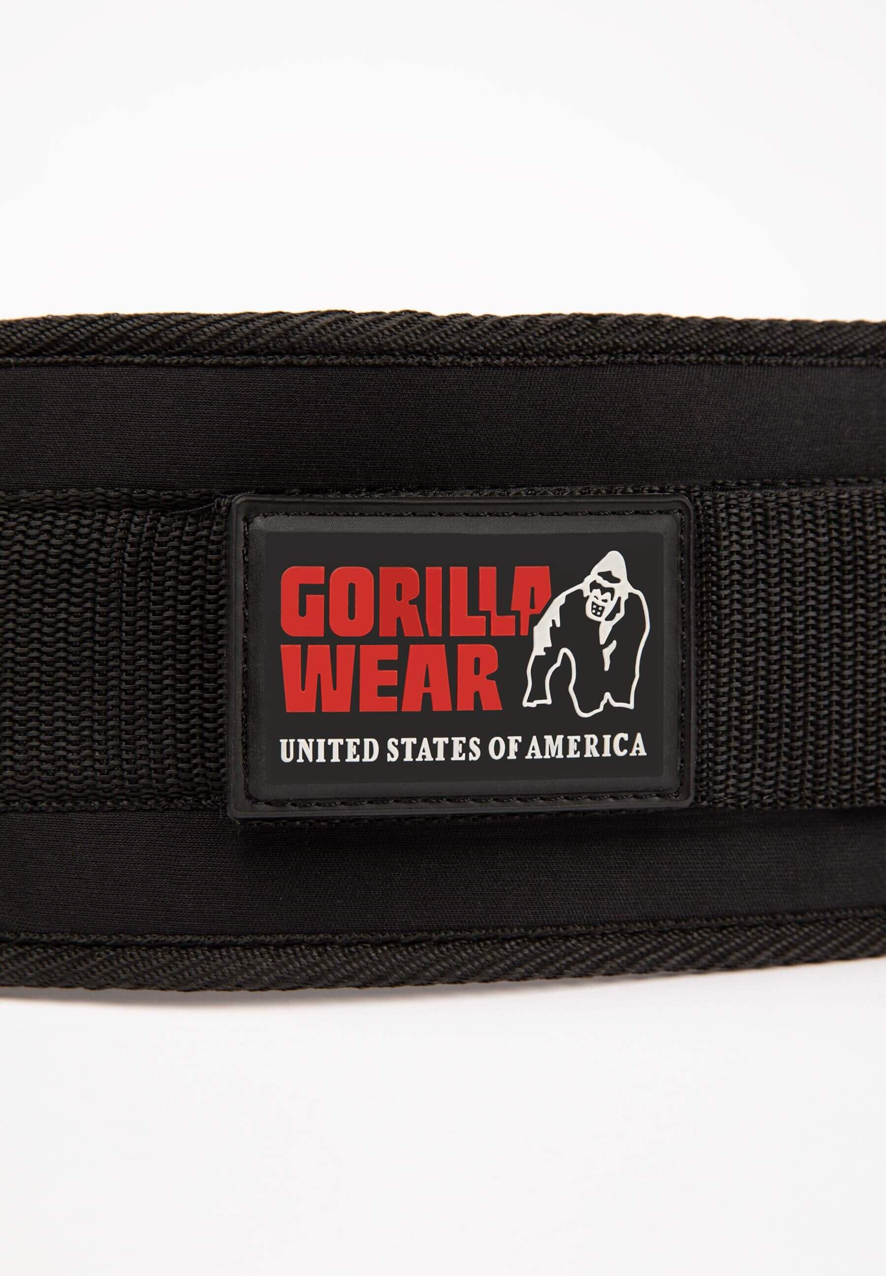Gorilla Wear 4 Inch Womasculino Cinto de elevação - Preto 5/6