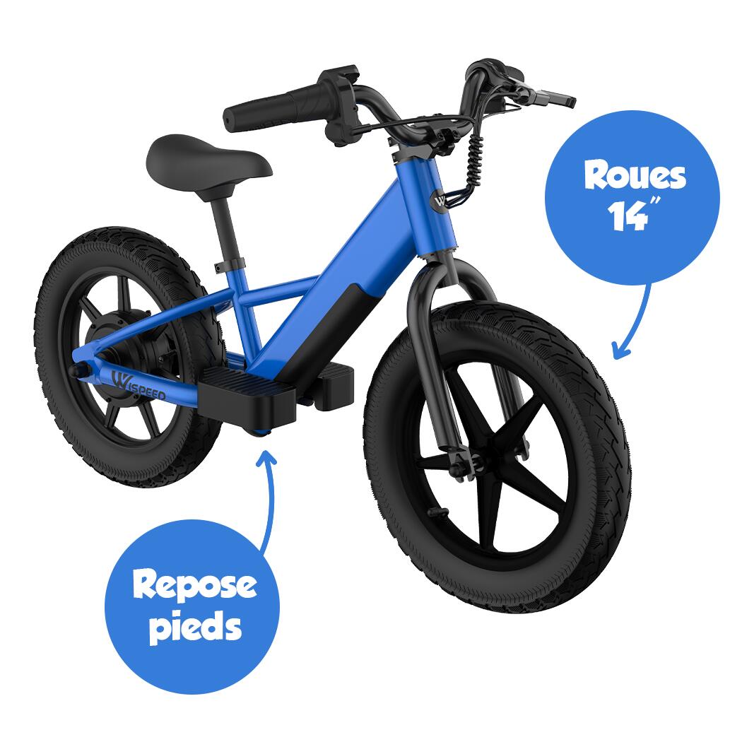 WIKIDS Draisienne électrique pour enfant 2/7