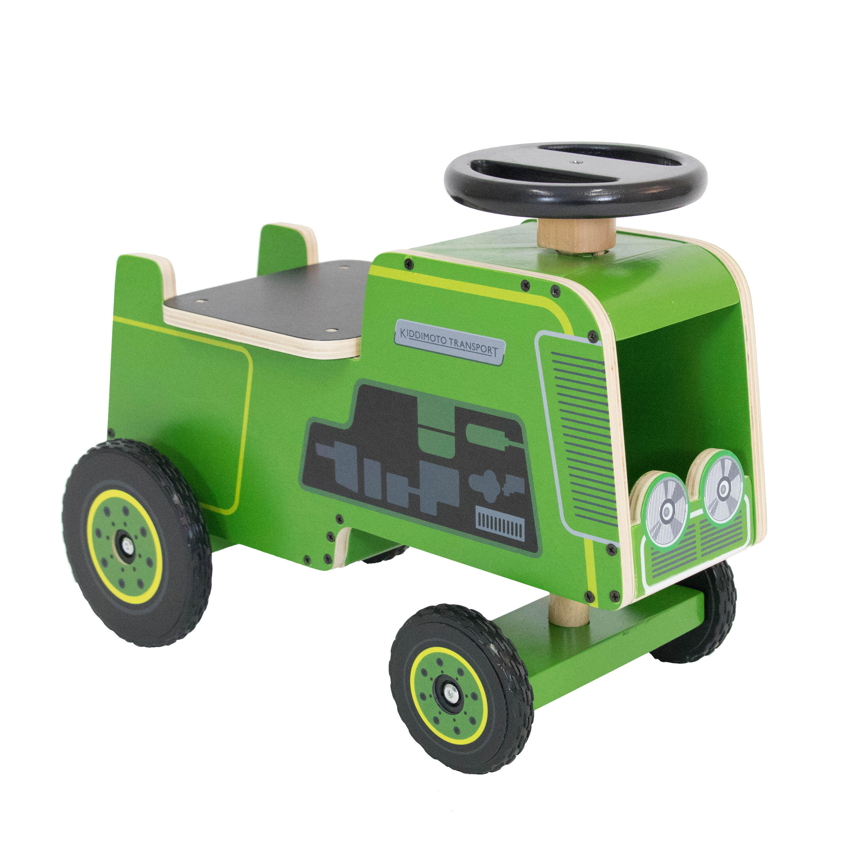 KIDDIMOTO Kiddimoto Wooden Ride on Tractor