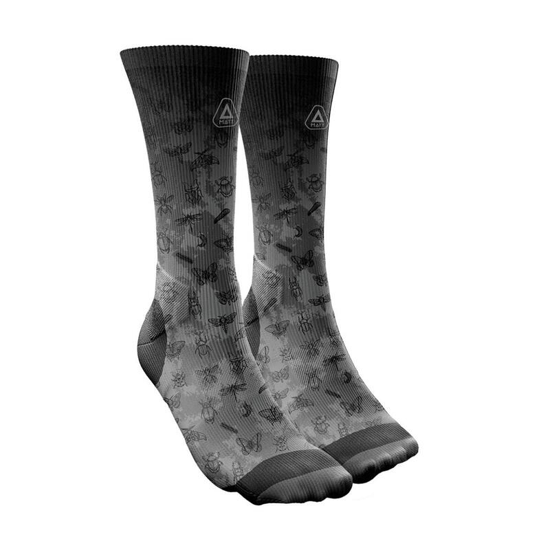 Calcetines Coolmax Pro Bugs Adulto Negro