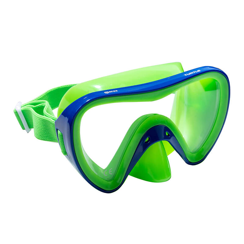 Masca snorkeling Mares AQ - TURTLE Green