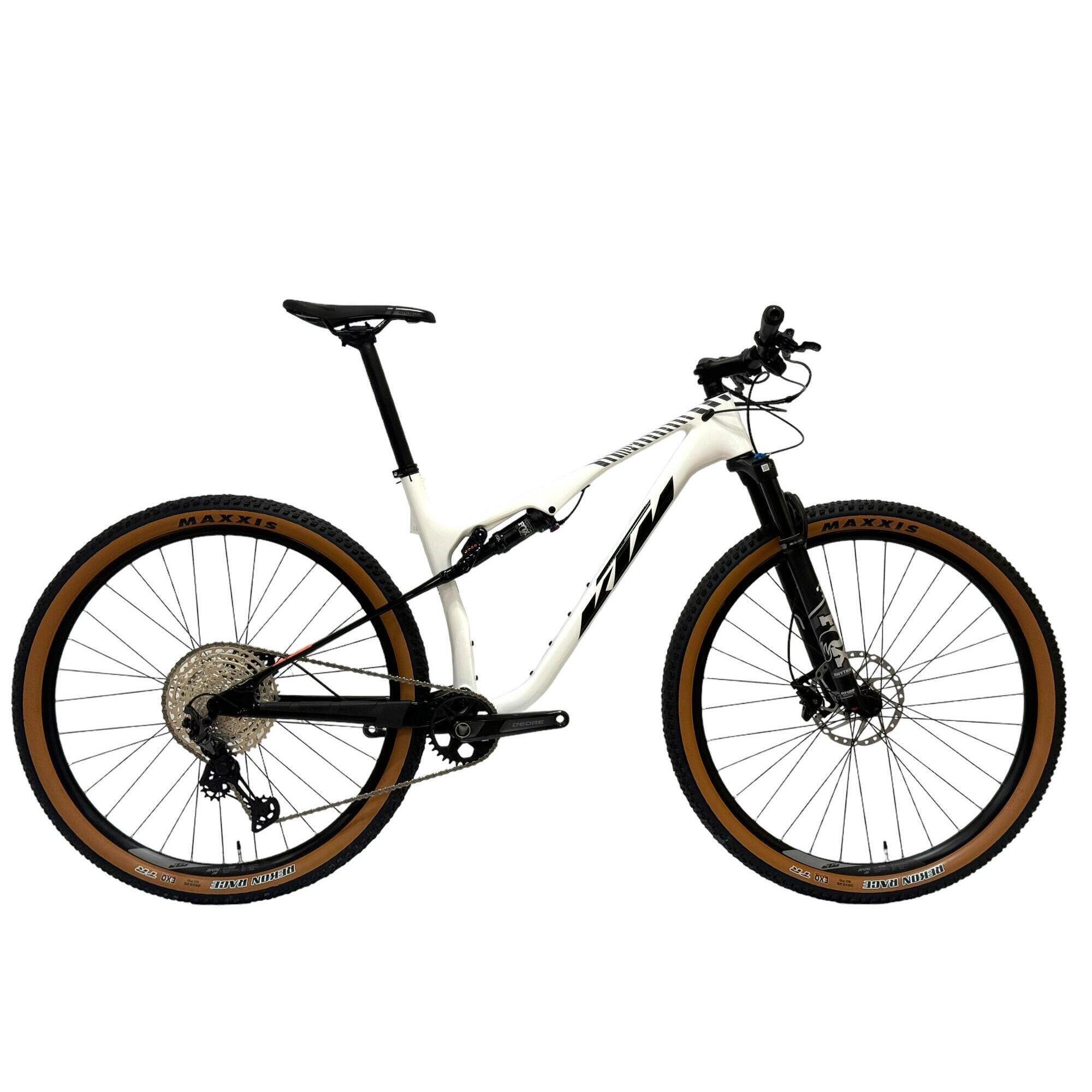 Ktm - Reconditionné - Vtt Électrique Ktm Scarp Elite Shimano - Comme Neuf - Vélo Tout Terrain - Blanc|noir - Moyen - Decathlon