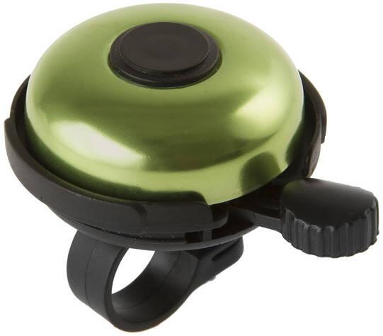 Campanello M-Wave Bella Trill Ø53 mm verde montaggio sinistro.