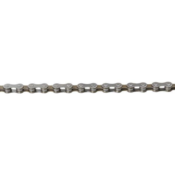 Chaîne M-Wave 5/6/7 vitesses 1/2x3/32, gris/marron 7,3 mm. 15 m en rouleau, avec