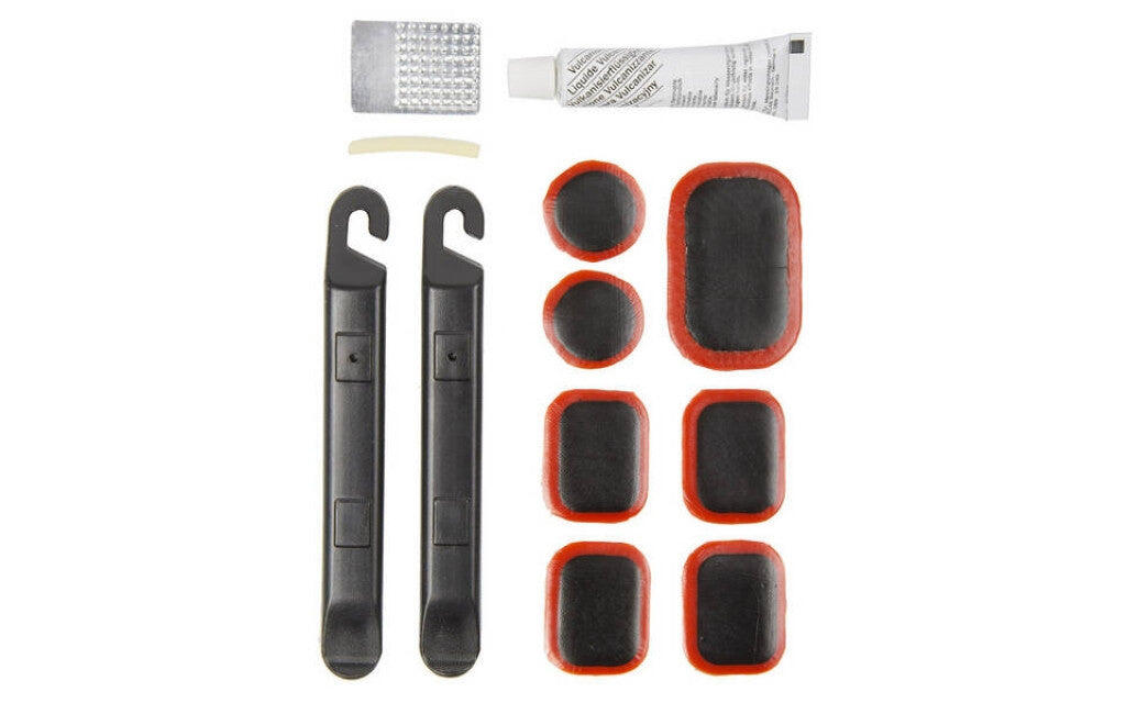 M-Wave Kit de réparation de pneus 12 pièces Smart Repair Kit Black 2/5